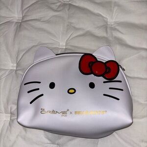 Hello Kitty White Cosmetic Bag